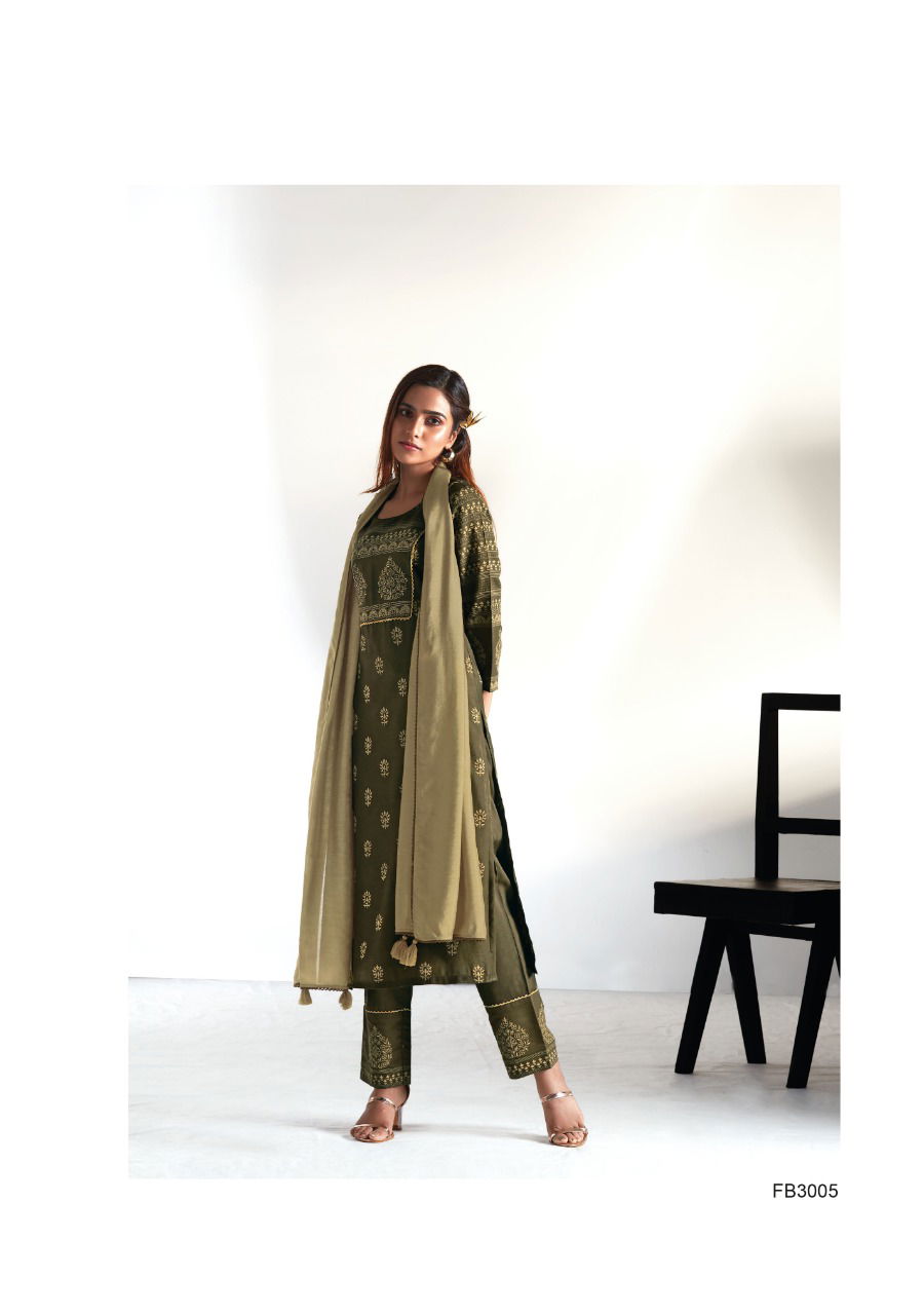 Four Bottons Meher 2 Fancy Ethnic Wear Wholesale Readymade Designer Suits
